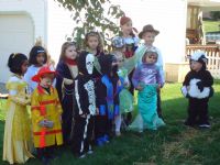 Halloween Parade participants 10/26/08